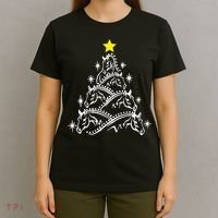 Horse Tree Christmas Horses Xmas Gifts T-Shirt thumb 4