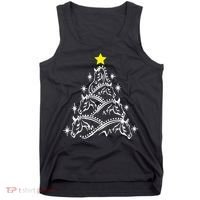 Horse Tree Christmas Horses Xmas Gifts Tank Top thumb 0