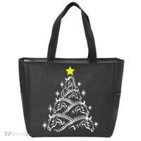 Horse Tree Christmas Horses Xmas Gifts Tote Bag thumb 0