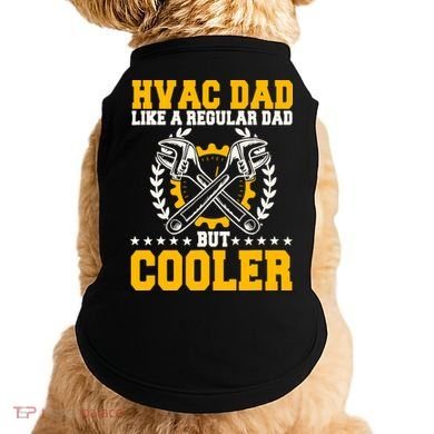 Hvac Technician Dad Mechanic Work Tech Service FatherS Day Doggie Tank