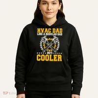 Hvac Technician Dad Mechanic Work Tech Service FatherS Day Hoodie thumb 5
