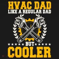 Hvac Technician Dad Mechanic Work Tech Service FatherS Day T-Shirt thumb 7