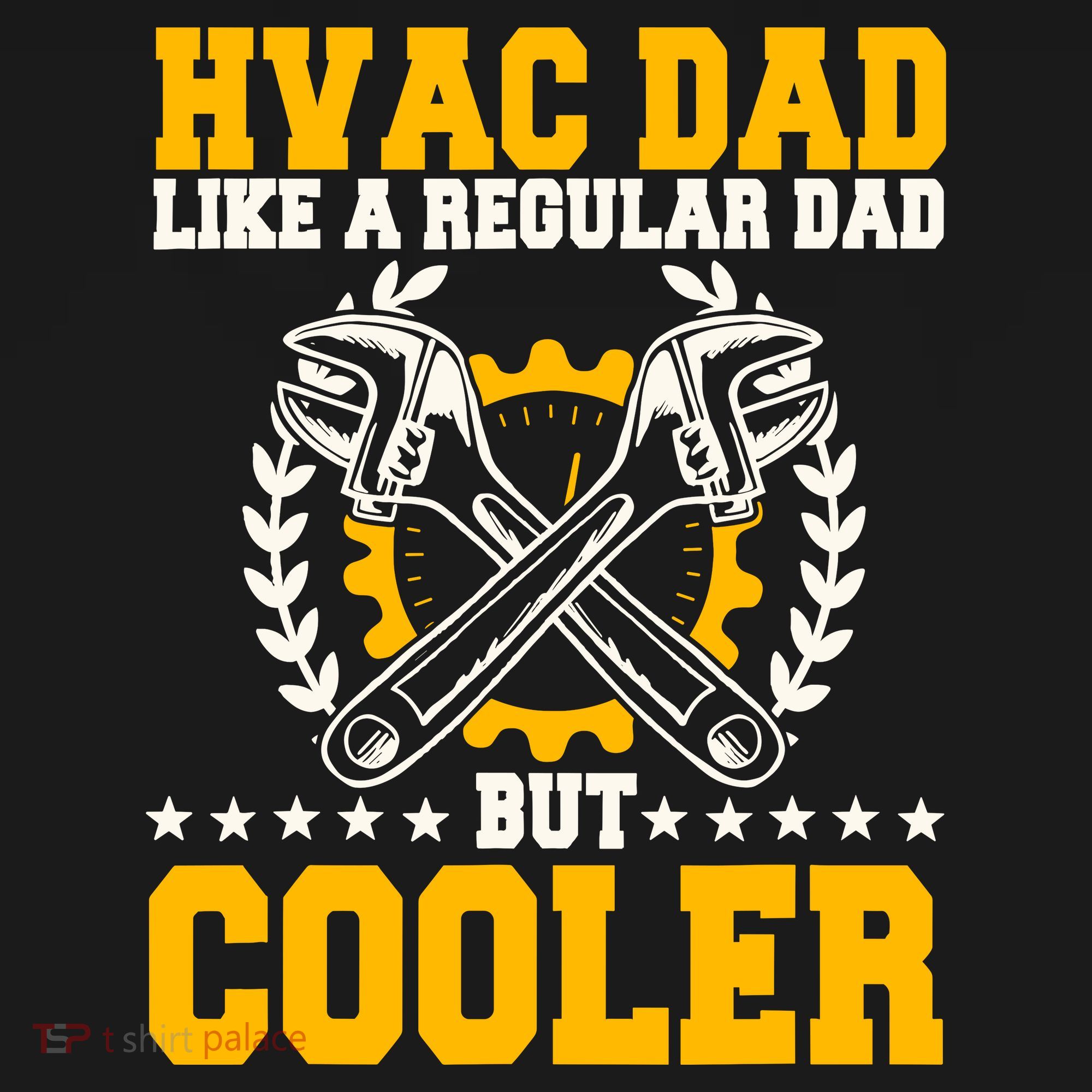 Hvac Technician Dad Mechanic Work Tech Service FatherS Day T-Shirt