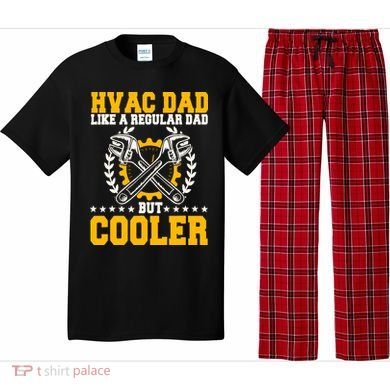 Hvac Technician Dad Mechanic Work Tech Service FatherS Day Pajama Set
