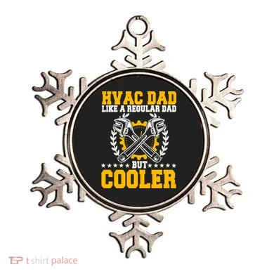 Hvac Technician Dad Mechanic Work Tech Service FatherS Day Ornament