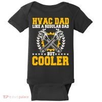 Hvac Technician Dad Mechanic Work Tech Service FatherS Day Baby Bodysuit thumb 0
