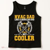 Hvac Technician Dad Mechanic Work Tech Service FatherS Day Tank Top thumb 2
