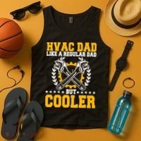 Hvac Technician Dad Mechanic Work Tech Service FatherS Day Tank Top thumb 4