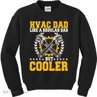 Hvac Technician Dad Mechanic Work Tech Service FatherS Day Kids Sweatshirt thumb 0