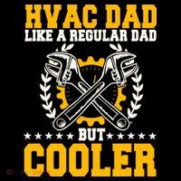 Hvac Technician Dad Mechanic Work Tech Service FatherS Day Kids Hoodie thumb 5