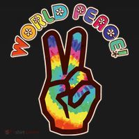 Hippy Tie Dye World Peace Tank Top thumb 6