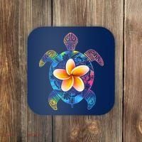 Hawaiian Tie Dye Sea Turtle Coaster thumb 0