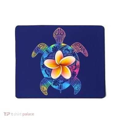 Hawaiian Tie Dye Sea Turtle Mousepad