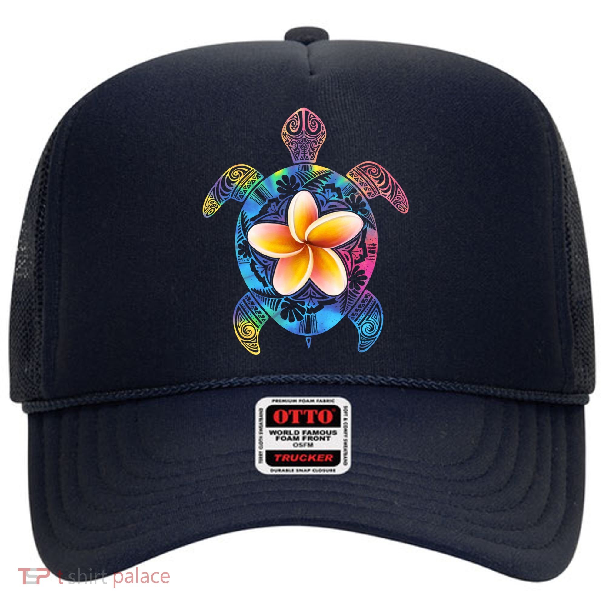 Hawaiian Tie Dye Sea Turtle Hat
