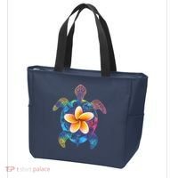 Hawaiian Tie Dye Sea Turtle Tote Bag thumb 3