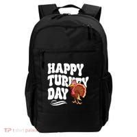 Happy Turkey Day Thanksgiving Holiday Backpack thumb 0