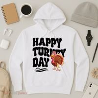 Happy Turkey Day Thanksgiving Holiday Hoodie thumb 3