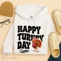 Happy Turkey Day Thanksgiving Holiday Hoodie thumb 4