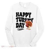 Happy Turkey Day Thanksgiving Holiday Long Sleeve Shirt thumb 0