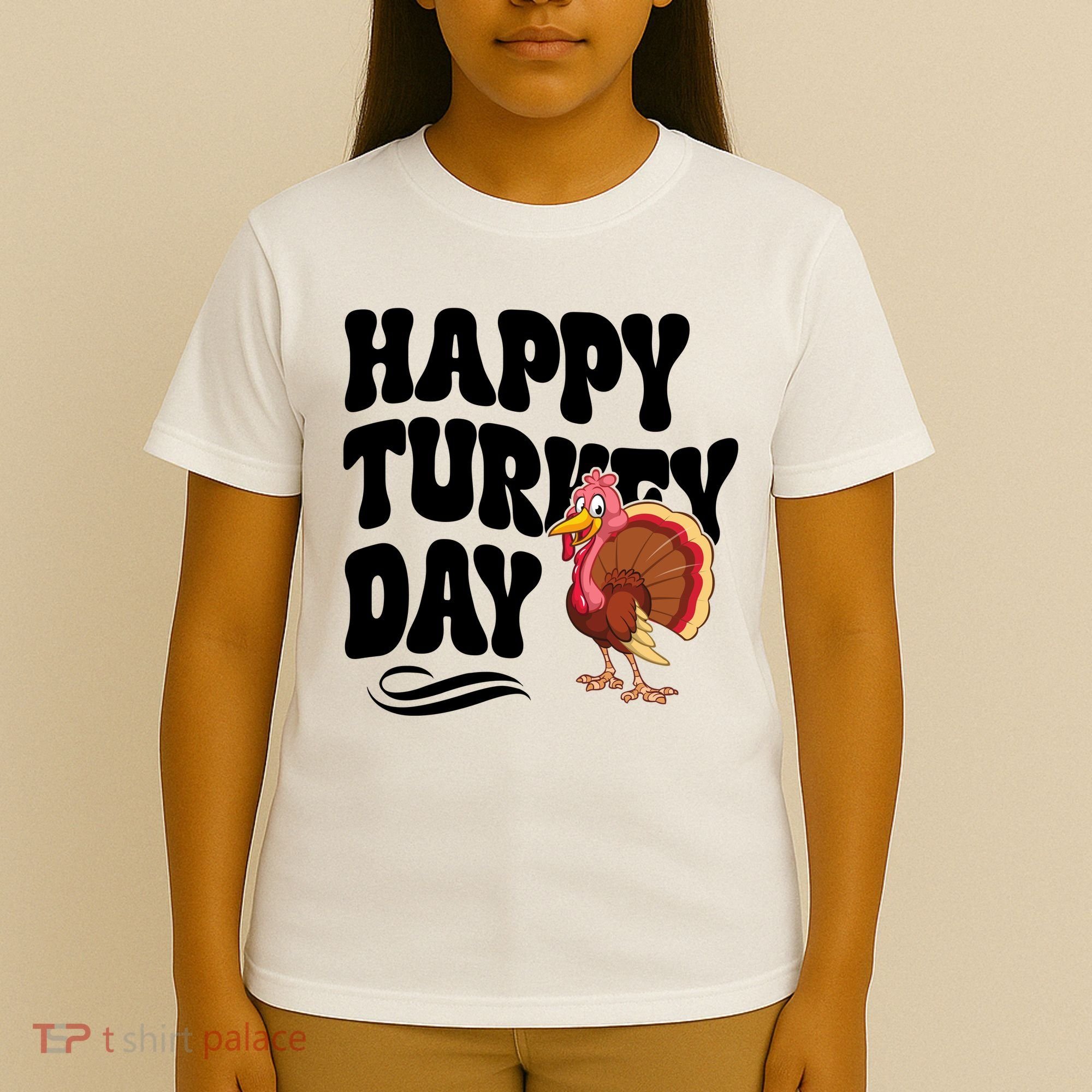 Happy Turkey Day Thanksgiving Holiday T-Shirt