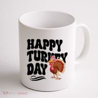 Happy Turkey Day Thanksgiving Holiday Coffee Mug thumb 1