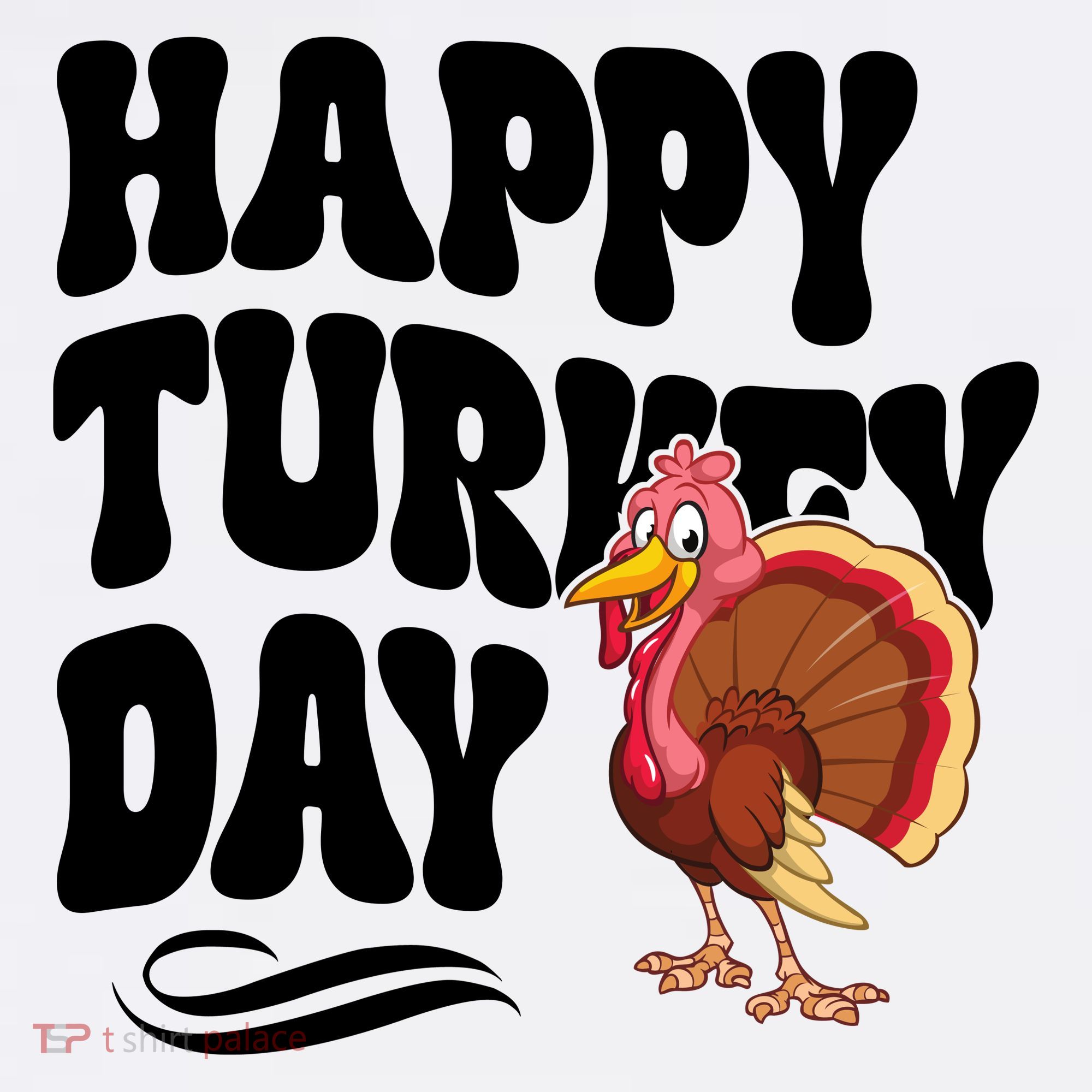 Happy Turkey Day Thanksgiving Holiday Kids Sweatshirt