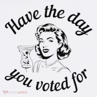 Have The Day You Voted For Wine Drinks Anti Trump Maga Ornament thumb 1