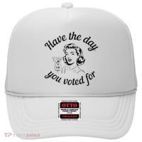 Have The Day You Voted For Wine Drinks Anti Trump Maga Hat thumb 0