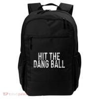 Hit The Dang Ball, Trendy Baseball, Funny Baseball Backpack thumb 0