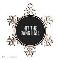 Hit The Dang Ball, Trendy Baseball, Funny Baseball Ornament thumb 0