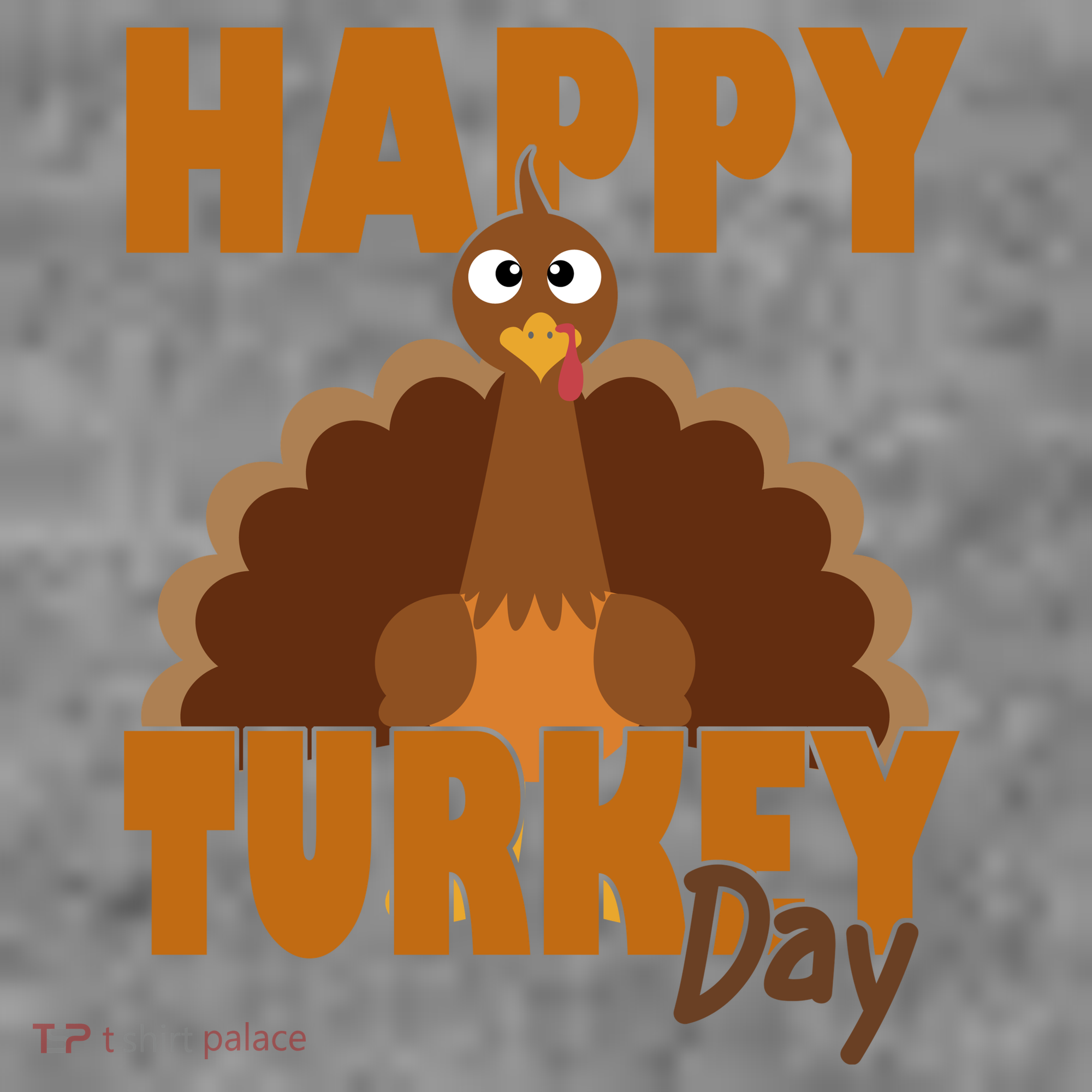 Happy Turkey Day Thanksgiving Holiday Toddler Hoodie