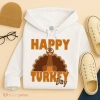 Happy Turkey Day Thanksgiving Holiday Hoodie thumb 4