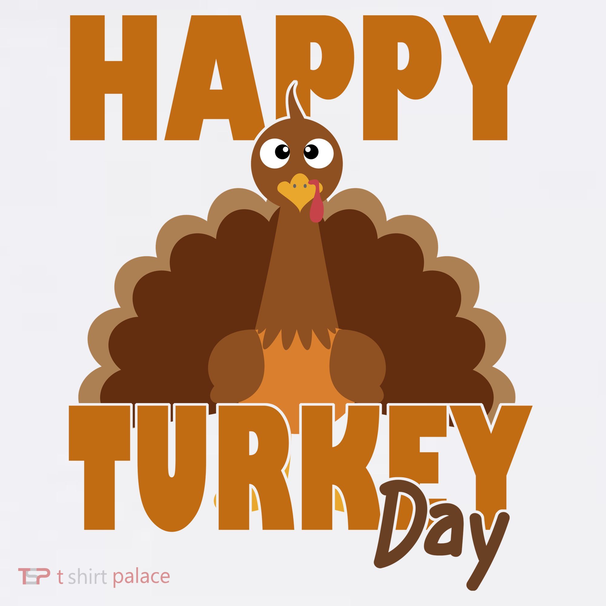 Happy Turkey Day Thanksgiving Holiday Hoodie