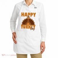 Happy Turkey Day Thanksgiving Holiday Apron thumb 2