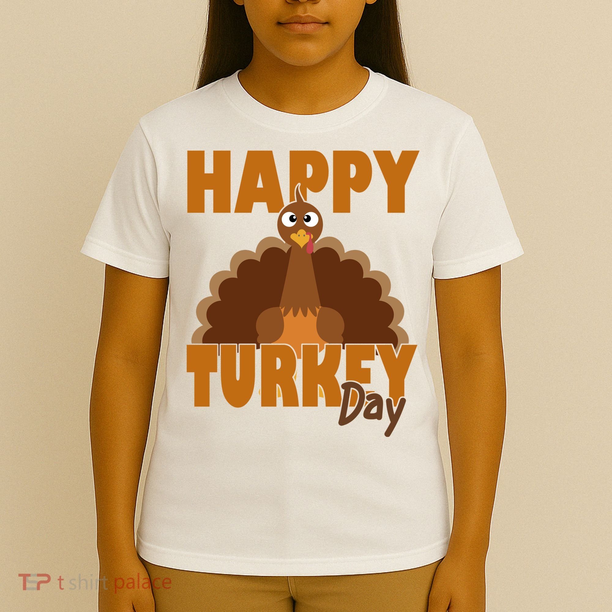 Happy Turkey Day Thanksgiving Holiday T-Shirt