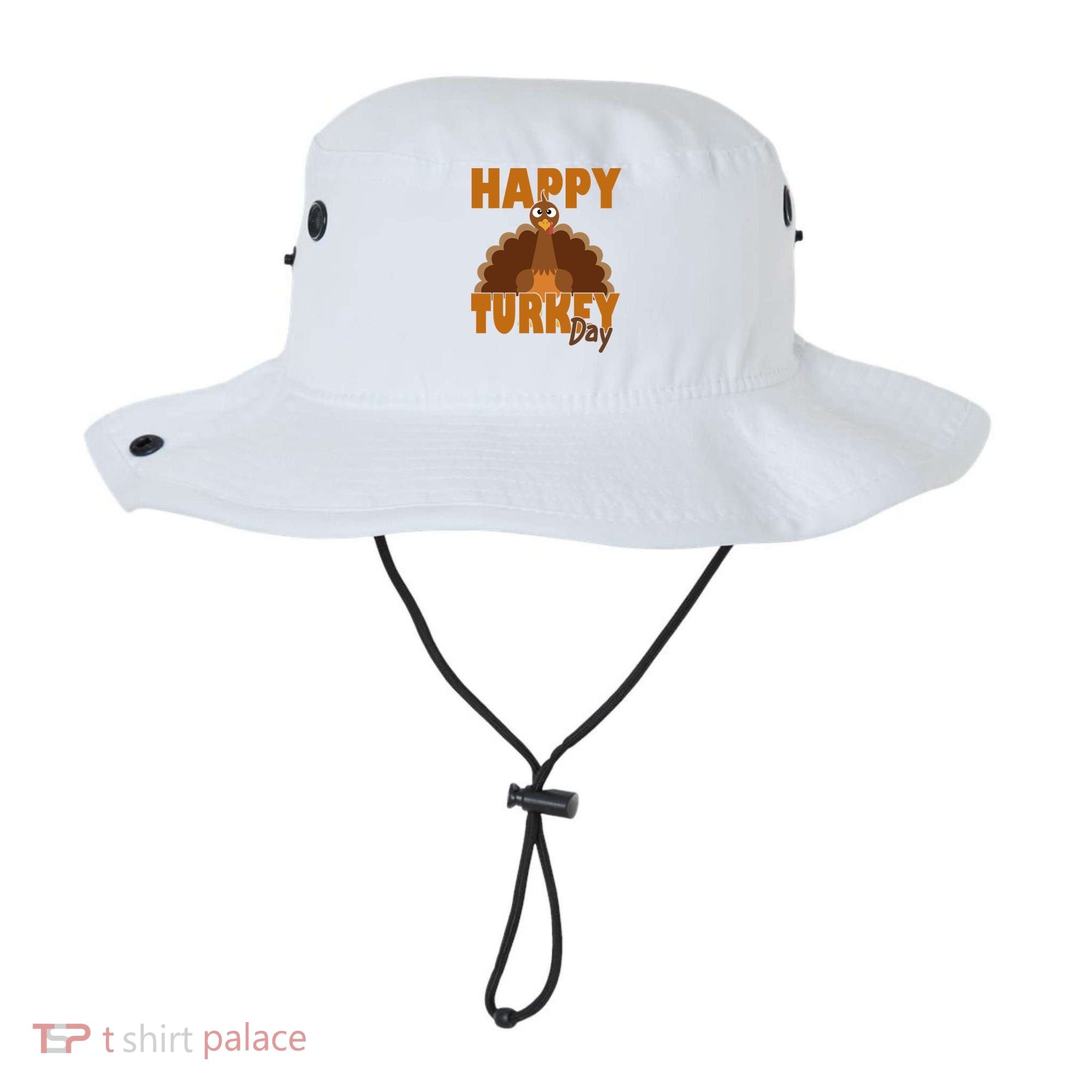 Happy Turkey Day Thanksgiving Holiday Bucket Hat