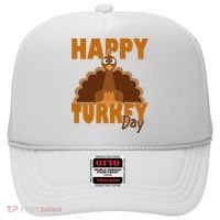 Happy Turkey Day Thanksgiving Holiday Hat thumb 0