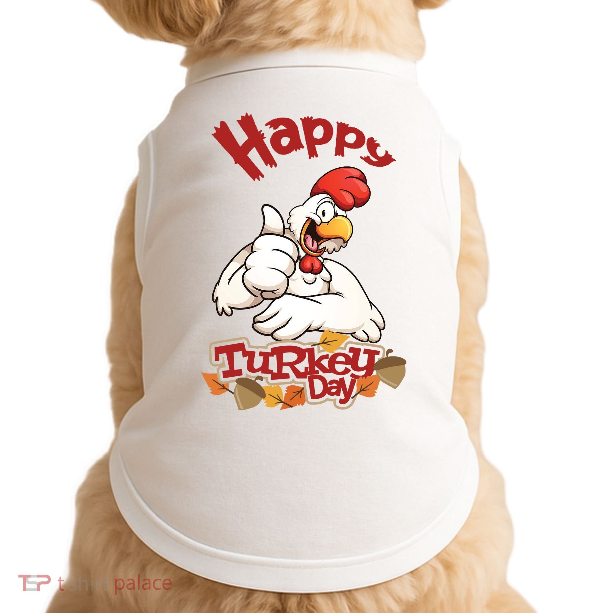 Happy Turkey Day Doggie Tank