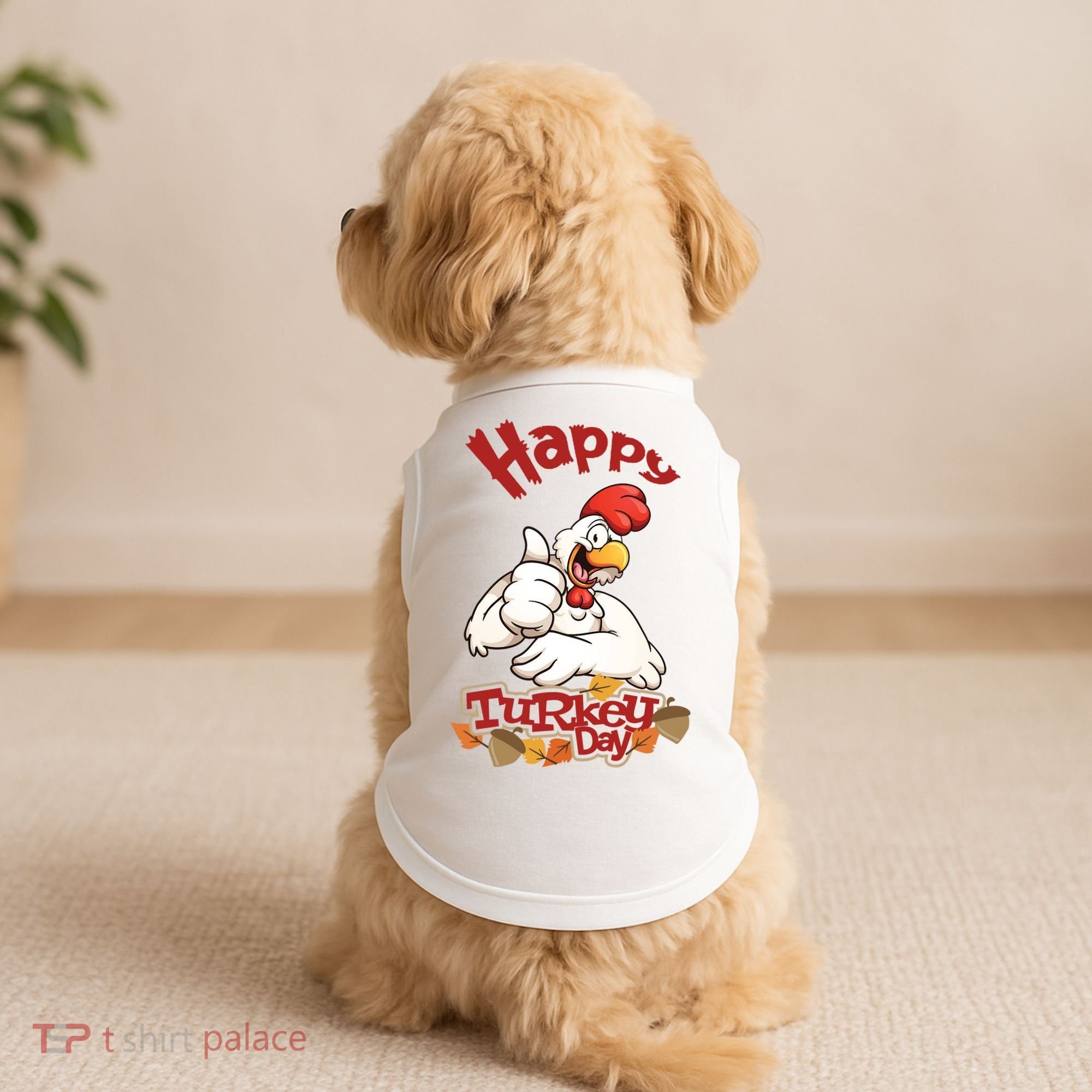 Happy Turkey Day Doggie Tank
