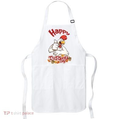Happy Turkey Day Apron