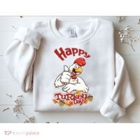 Happy Turkey Day Sweatshirt thumb 2
