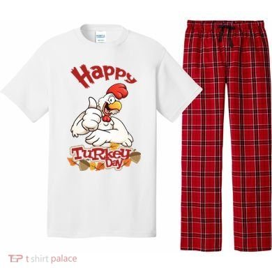 Happy Turkey Day Pajama Set
