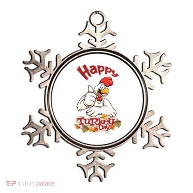 Happy Turkey Day Ornament