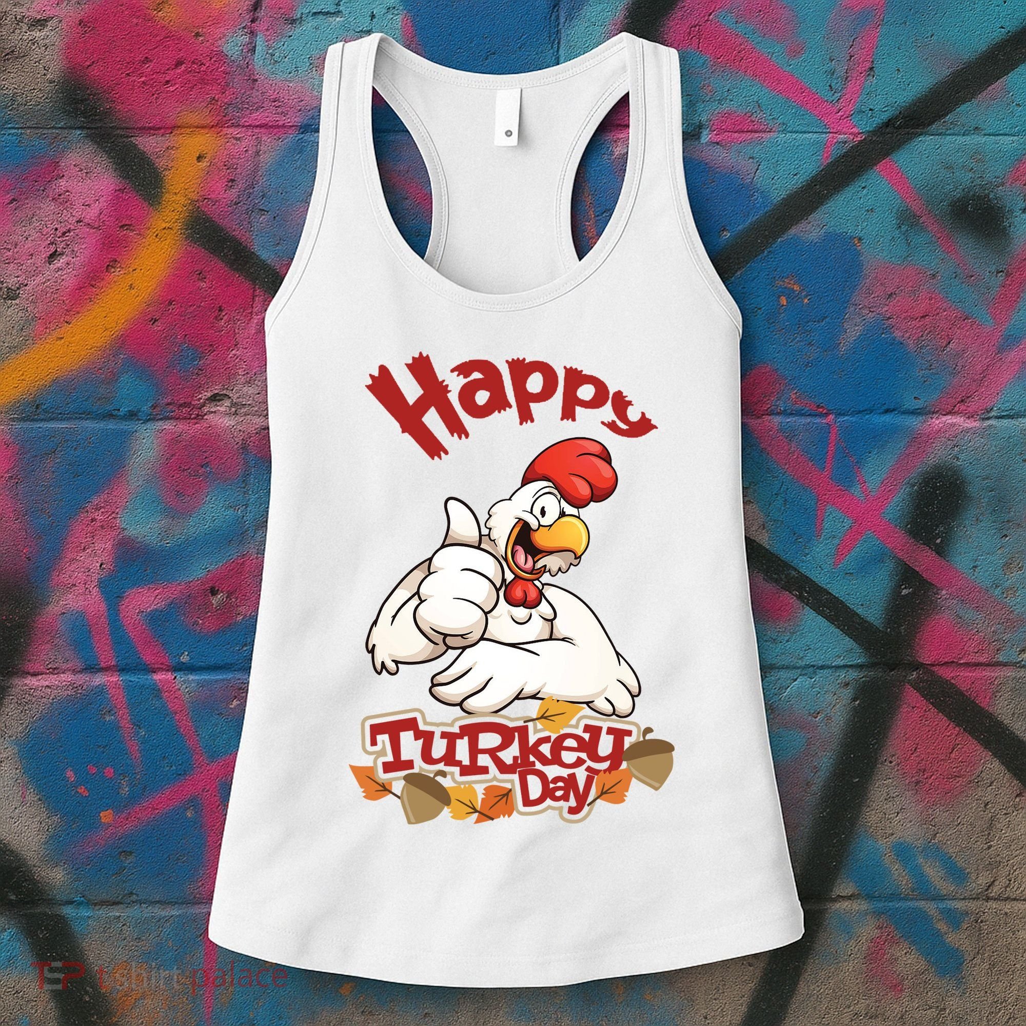 Happy Turkey Day Women's Tank Top