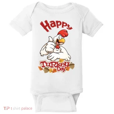 Happy Turkey Day Baby Bodysuit