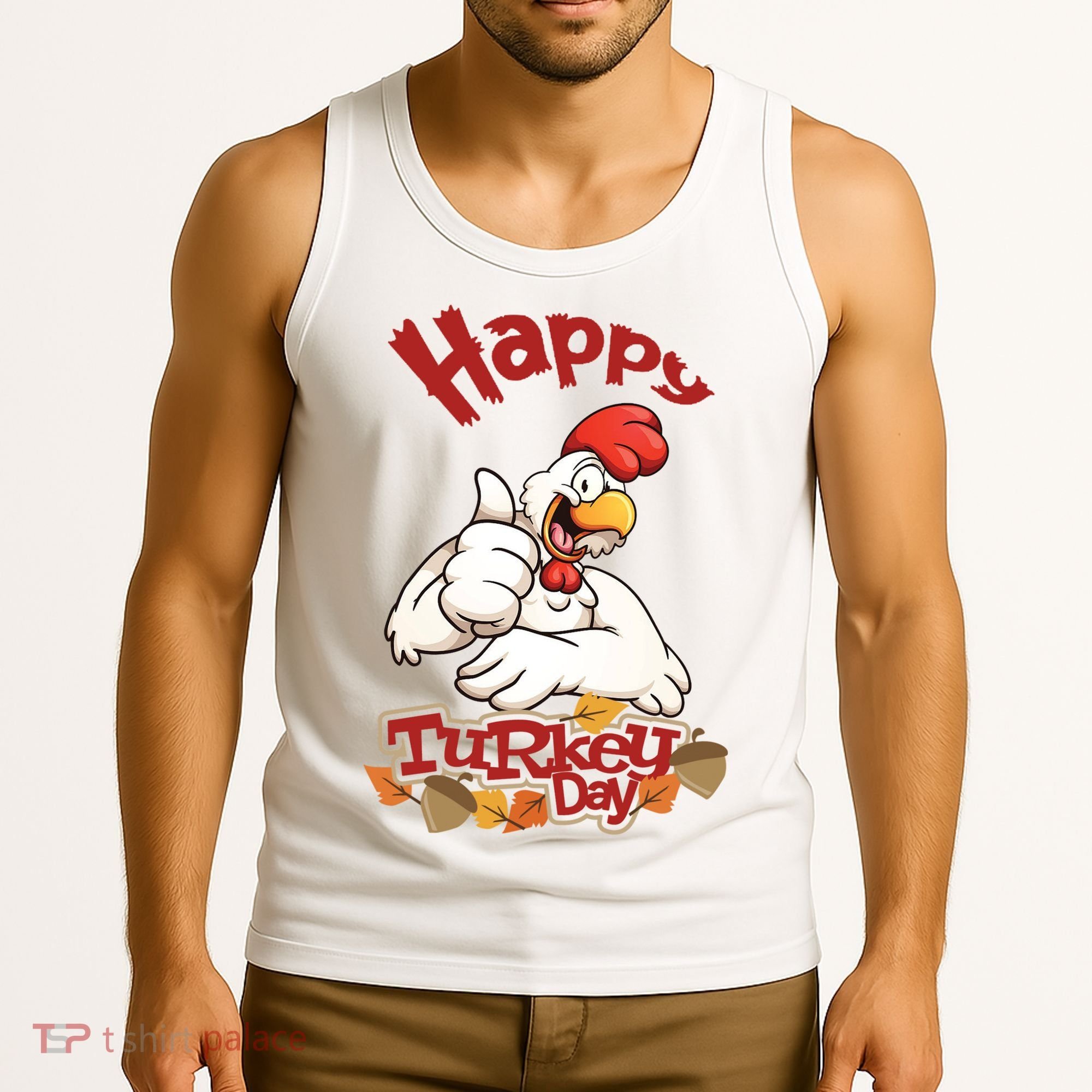 Happy Turkey Day Tank Top