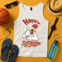 Happy Turkey Day Tank Top thumb 4