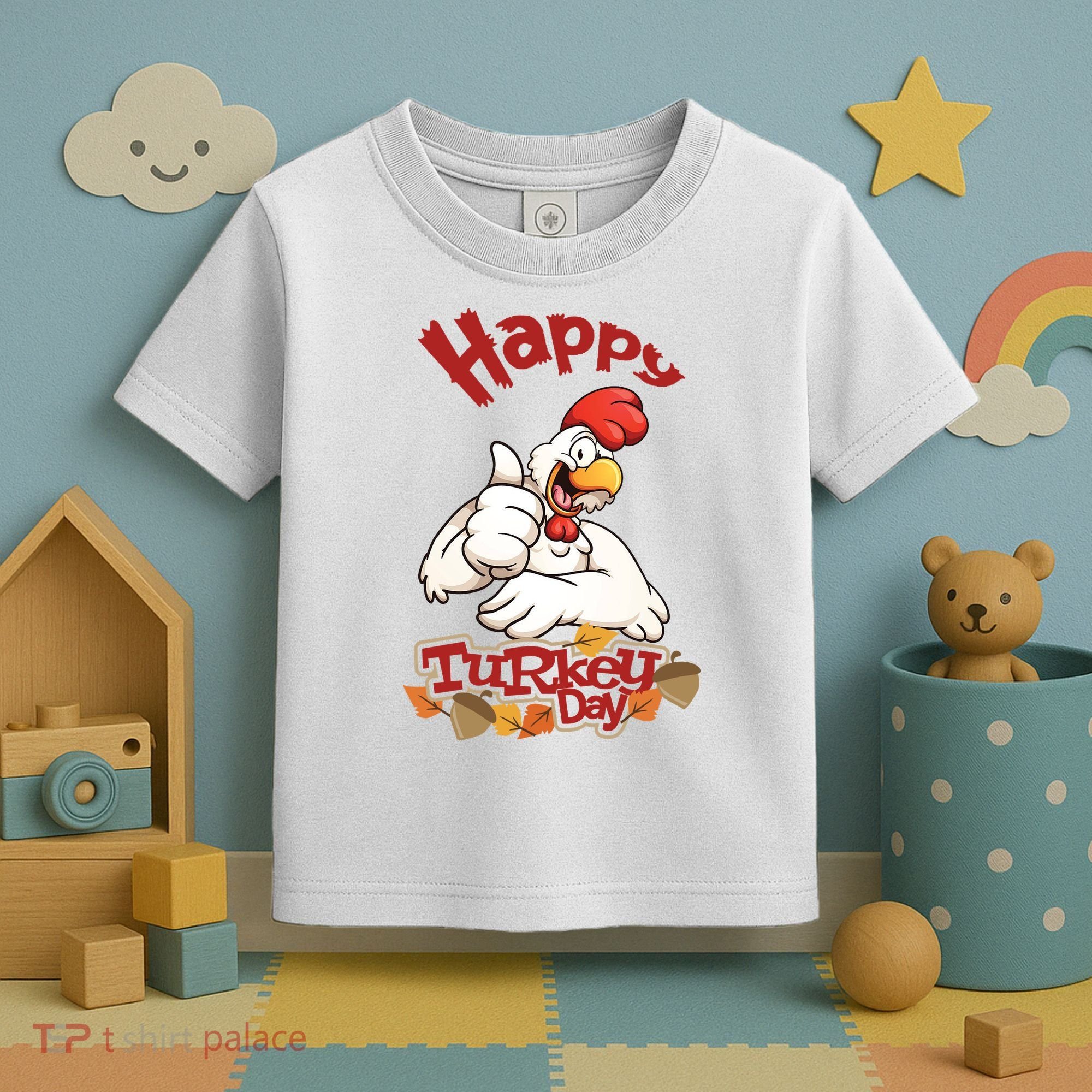 Happy Turkey Day Toddler T-Shirt