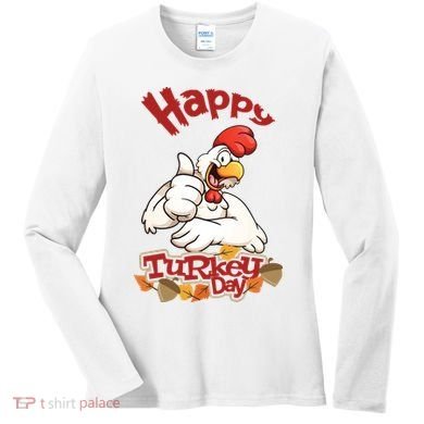 Happy Turkey Day Women's Long Sleeve Shirt