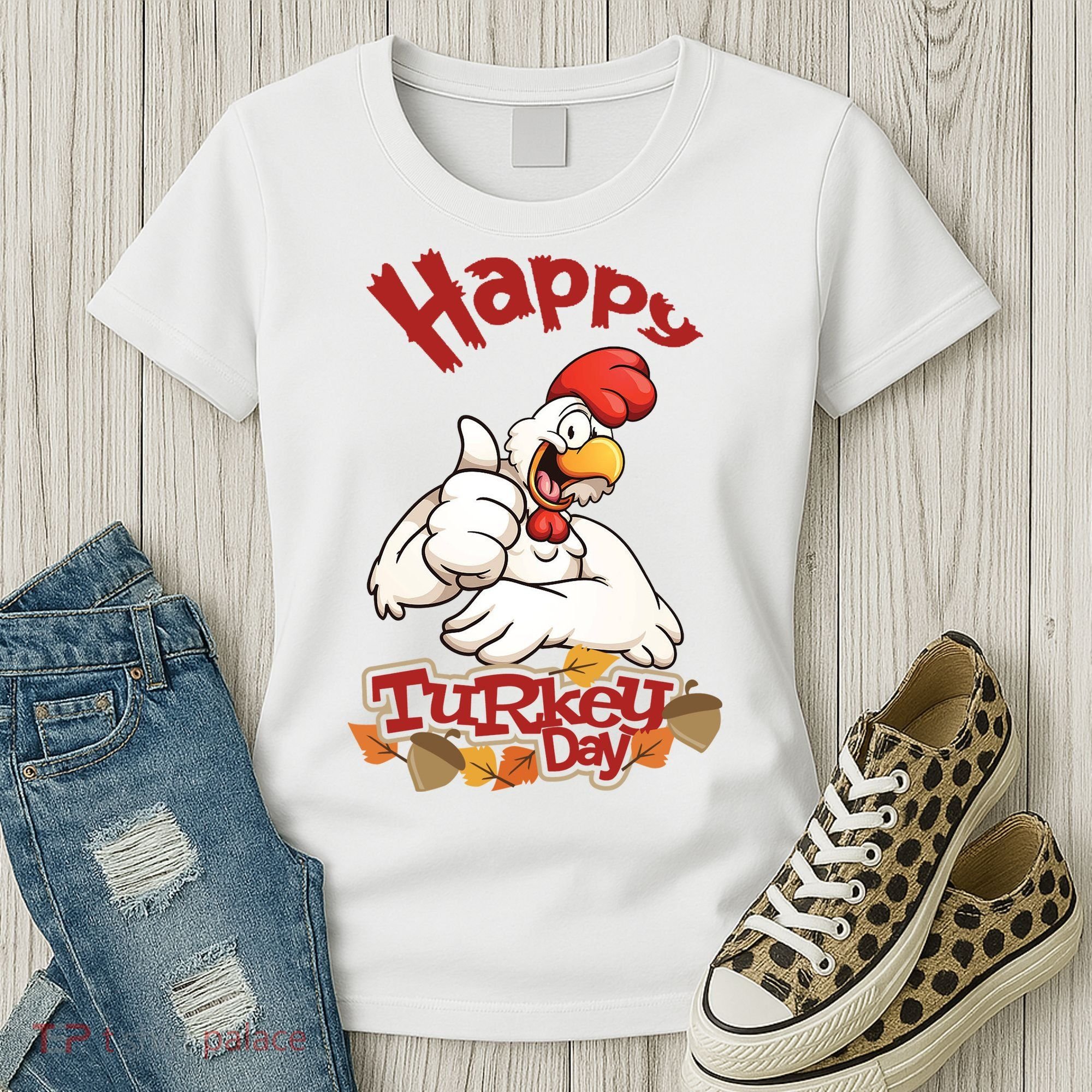 Happy Turkey Day Women's T-Shirt